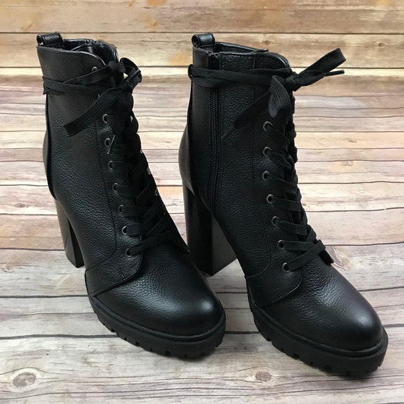 laurie platform combat boot